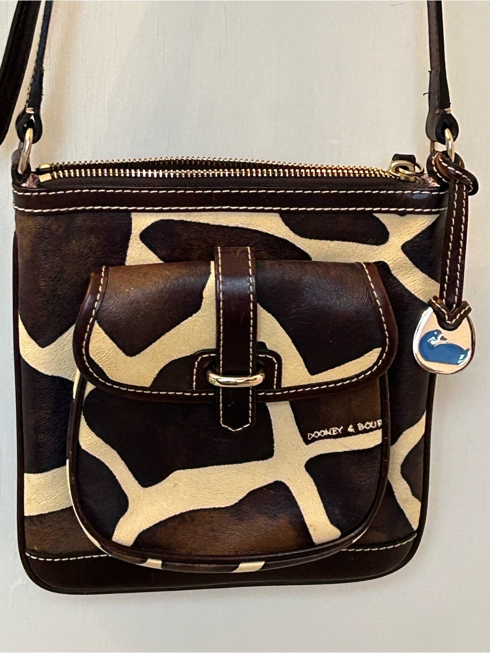 Dooney & Bourke Giraffe Patterned Crossbody Bag